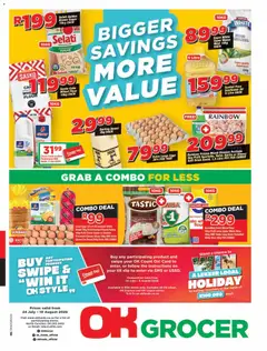 Preview of OK Foods flyer valid from 24/07/2026