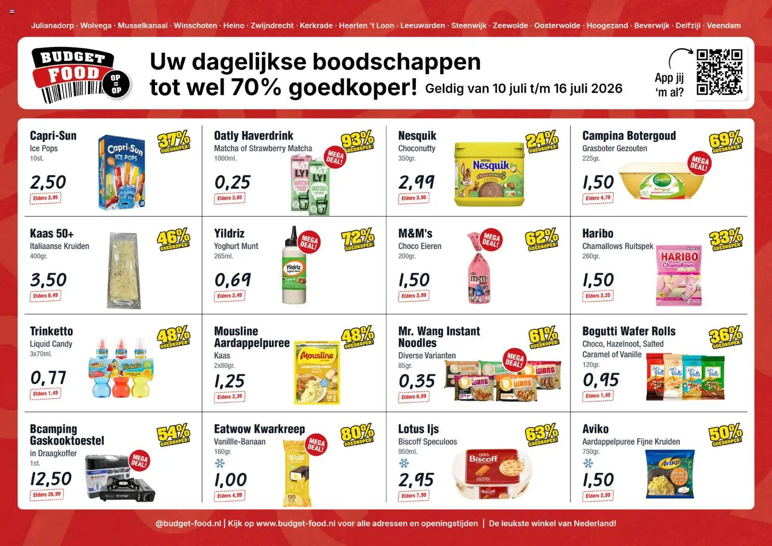 Voorbeeld van Budget Food folder van winkel Budget Food geldig vanaf 10-07-2026