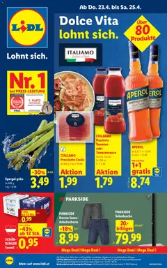 Vorschau der Angebote: Lidl Lidl Flugblatt - Oberpullendorf, Güssing, Oberwart gültig ab 23.04.2026