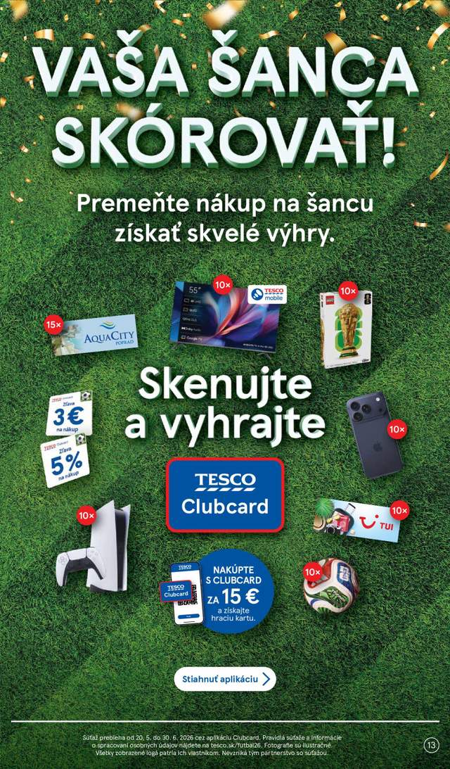 Nový Tesco leták od 10.06.