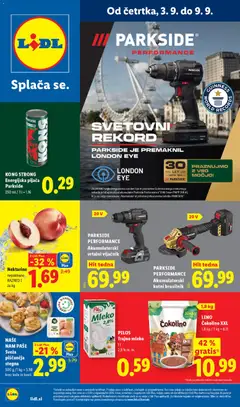 Predogled kataloga iz trgovine Lidl veljaven od 03.09.2026