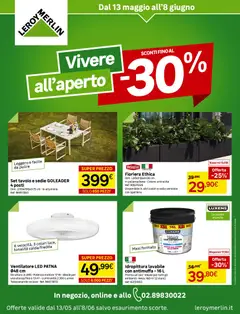 Anteprima dell'opuscolo Leroy Merlin volantino dal negozio Leroy Merlin valido da 13/05/2026