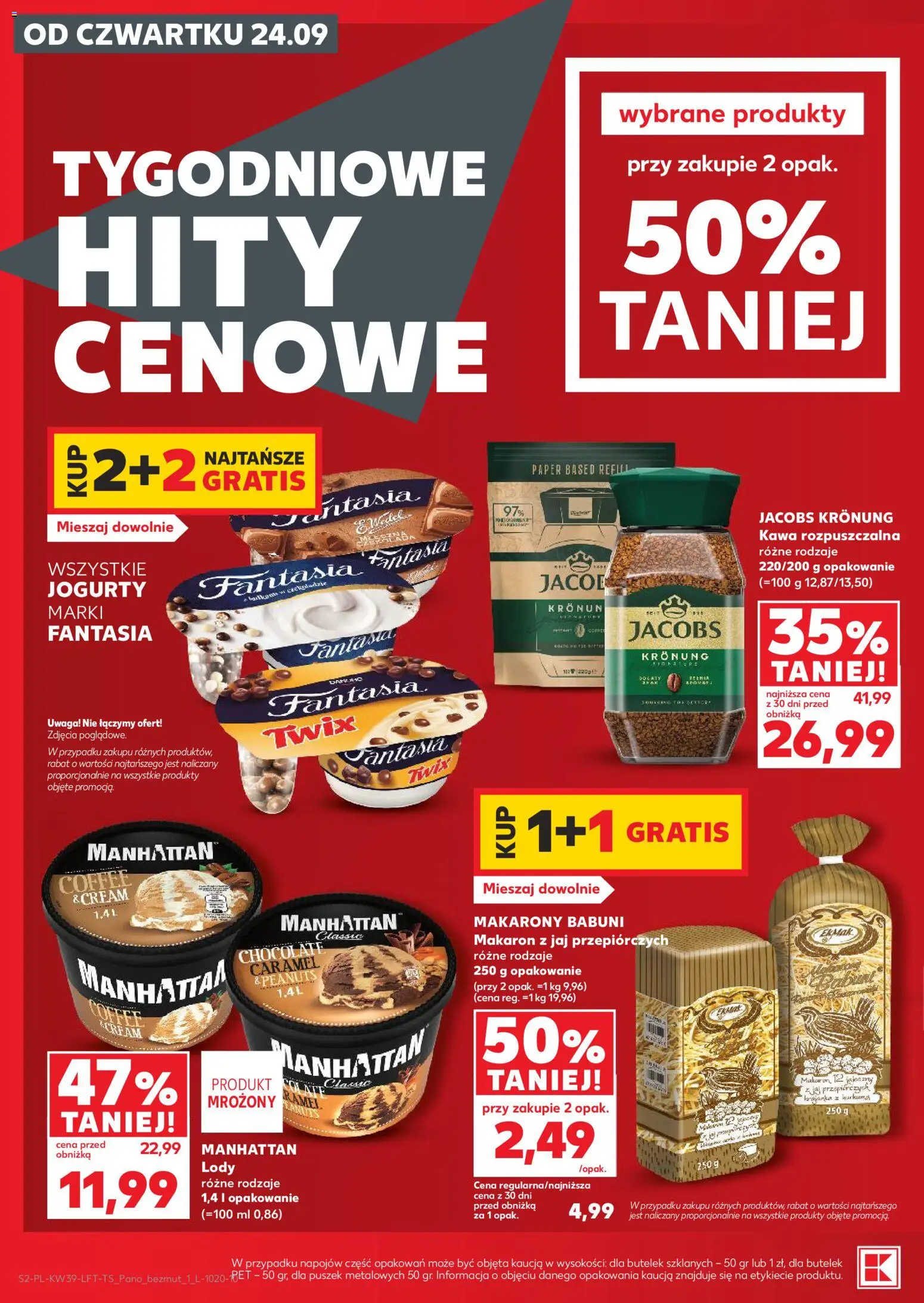 Pogląd gazetki "Kaufland gazetka" ze sklepu Kaufland ważnej od 24.09.2026