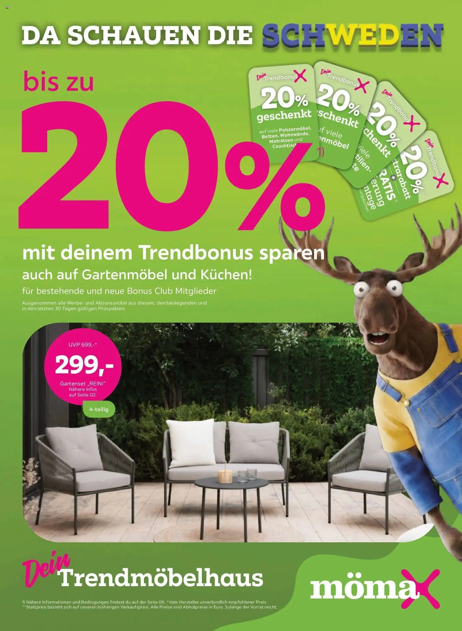 Vorschau der Angebote: Mömax mömax: aktuelle Angebote gültig ab 27.04.2026 - Gartenmöbel
