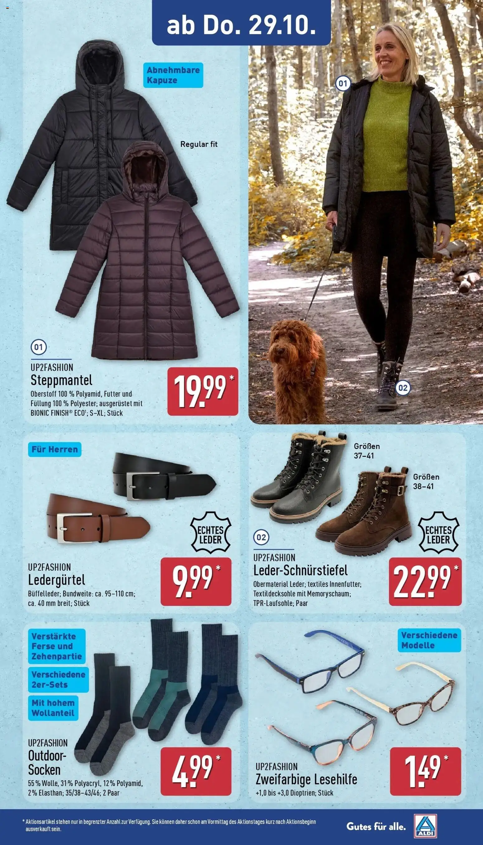 Vorschau von dem Prospekt des Geschäftes Aldi, gültig ab dem 26.10.2026