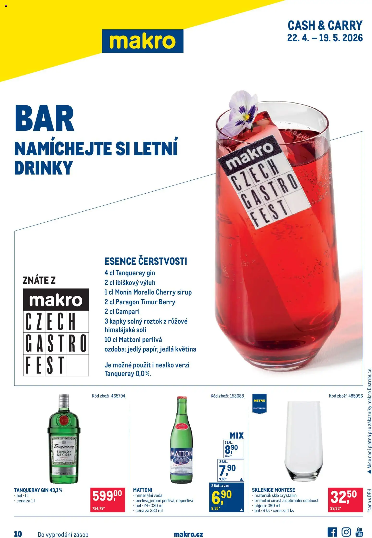 Náhled nabídky: Makro Makro leták - Bar platný od 22.04.2026
