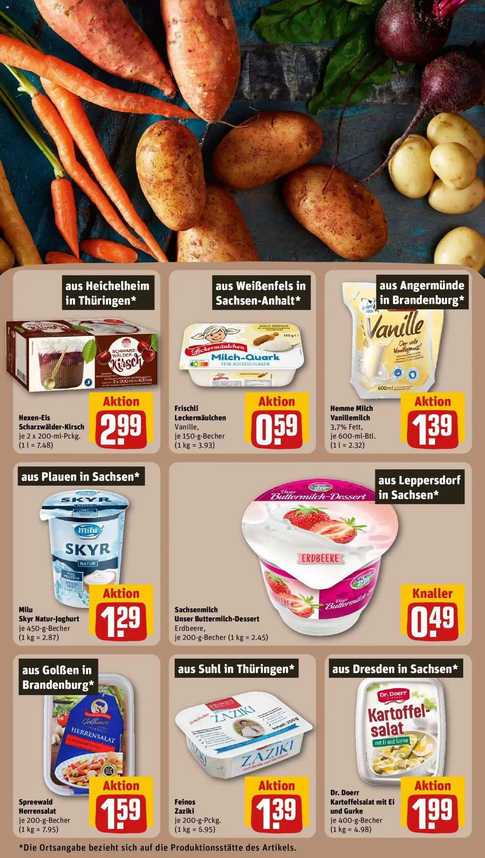 Vorschau von dem Prospekt des Geschäftes Rewe, gültig ab dem 26.10.2026