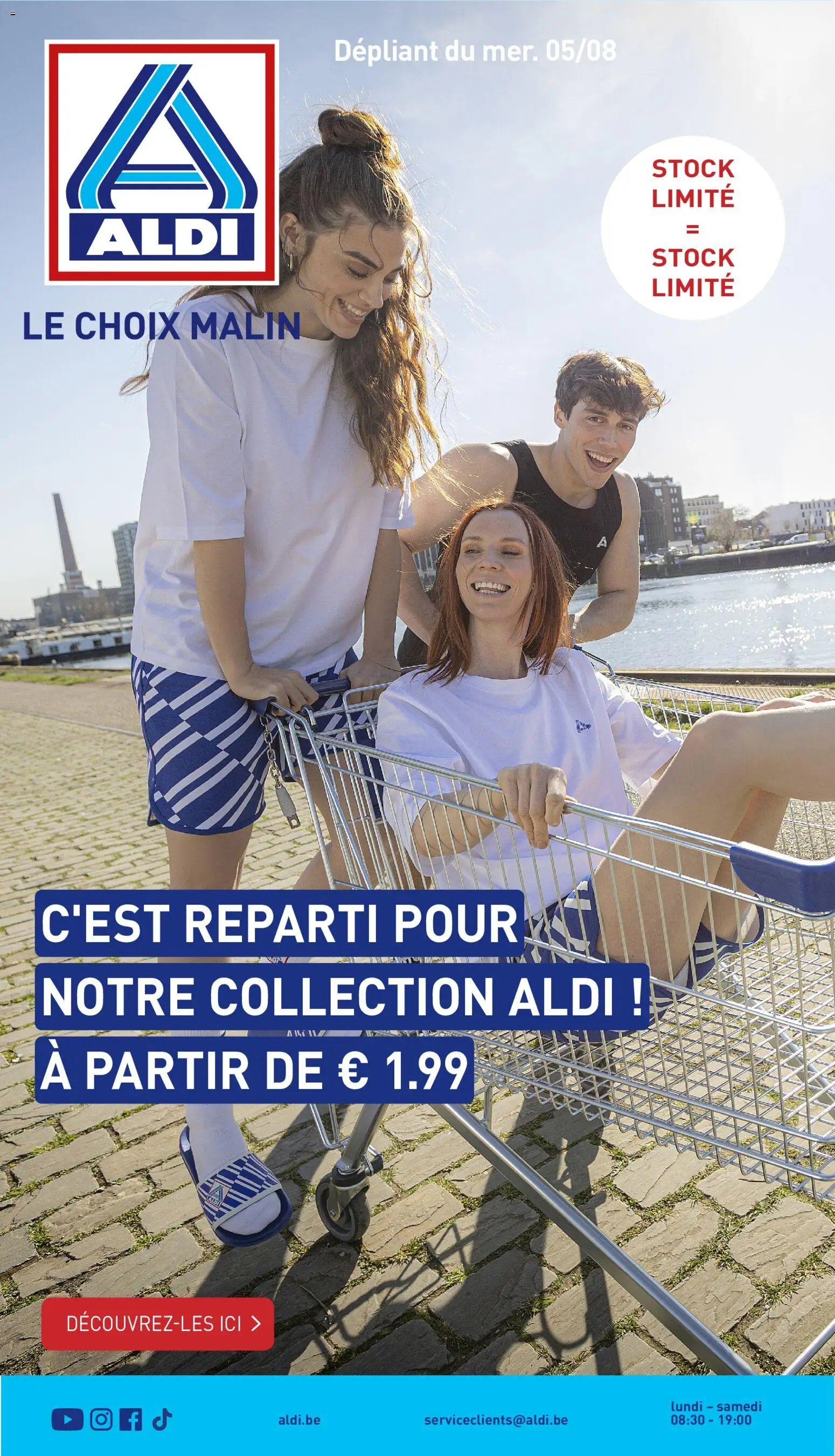Voorbeeld van Aldi Publicité van winkel Aldi geldig vanaf 03/08/2026