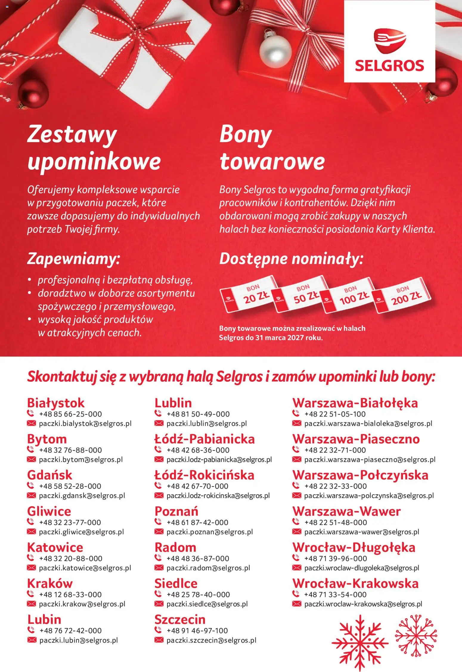 Pogląd gazetki "Selgros cash&carry gazetka - Zestawy upominkowe" ze sklepu Selgros cash&carry ważnej od 24.09.2026