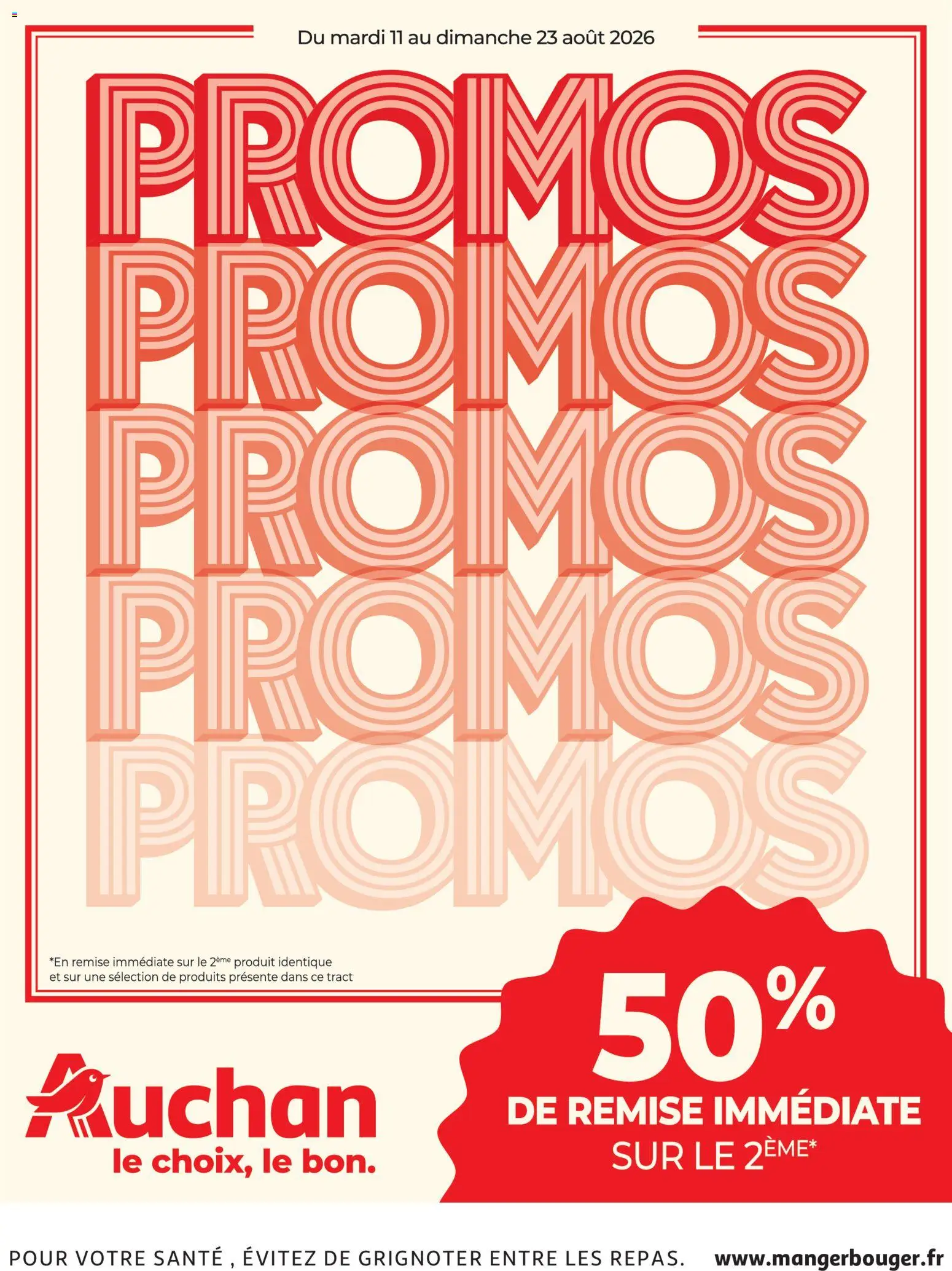 Voorbeeld van Auchan Folder / Publicité van winkel Auchan geldig vanaf 11/08/2026