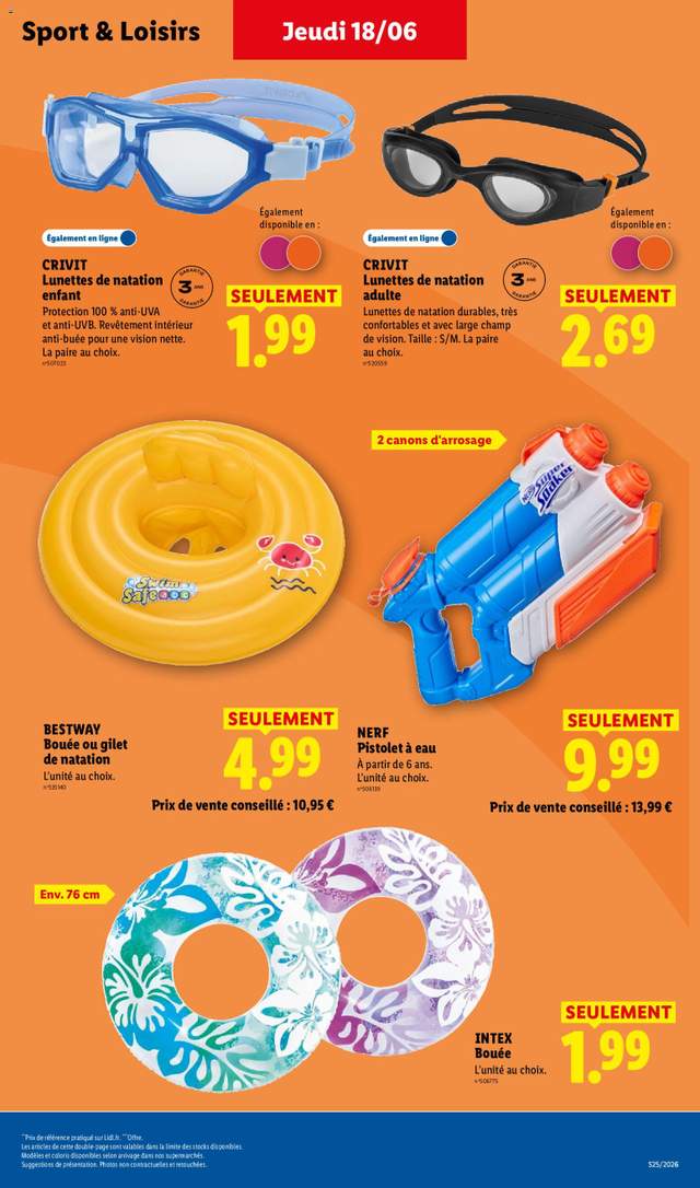 Nouveau catalogue Lidl à partir du 18/06