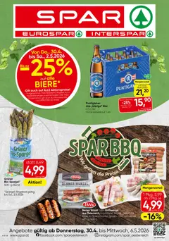 Vorschau der Angebote: Spar Spar Flugblatt - Steiermark gültig ab 30.04.2026