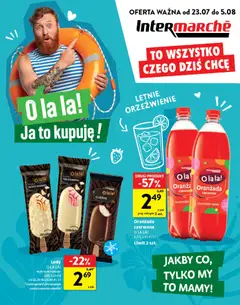 Pogląd gazetki "Intermarche gazetka - O La La! Ja to kupuję" ze sklepu Intermarche ważnej od 23.07.2026