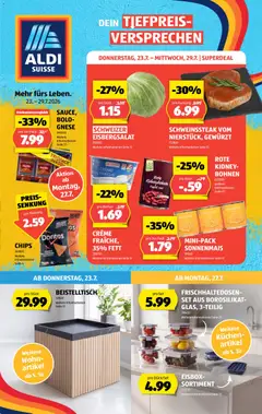 Vorschau des Merkblatts Aldi aktionen vom Shop Aldi gültig von 23.07.2026 bis 29.07.2026