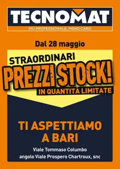 Anteprima dell'opuscolo Straordinari prezzi stock! dal negozio TECNOMAT valido da 27/05/2026