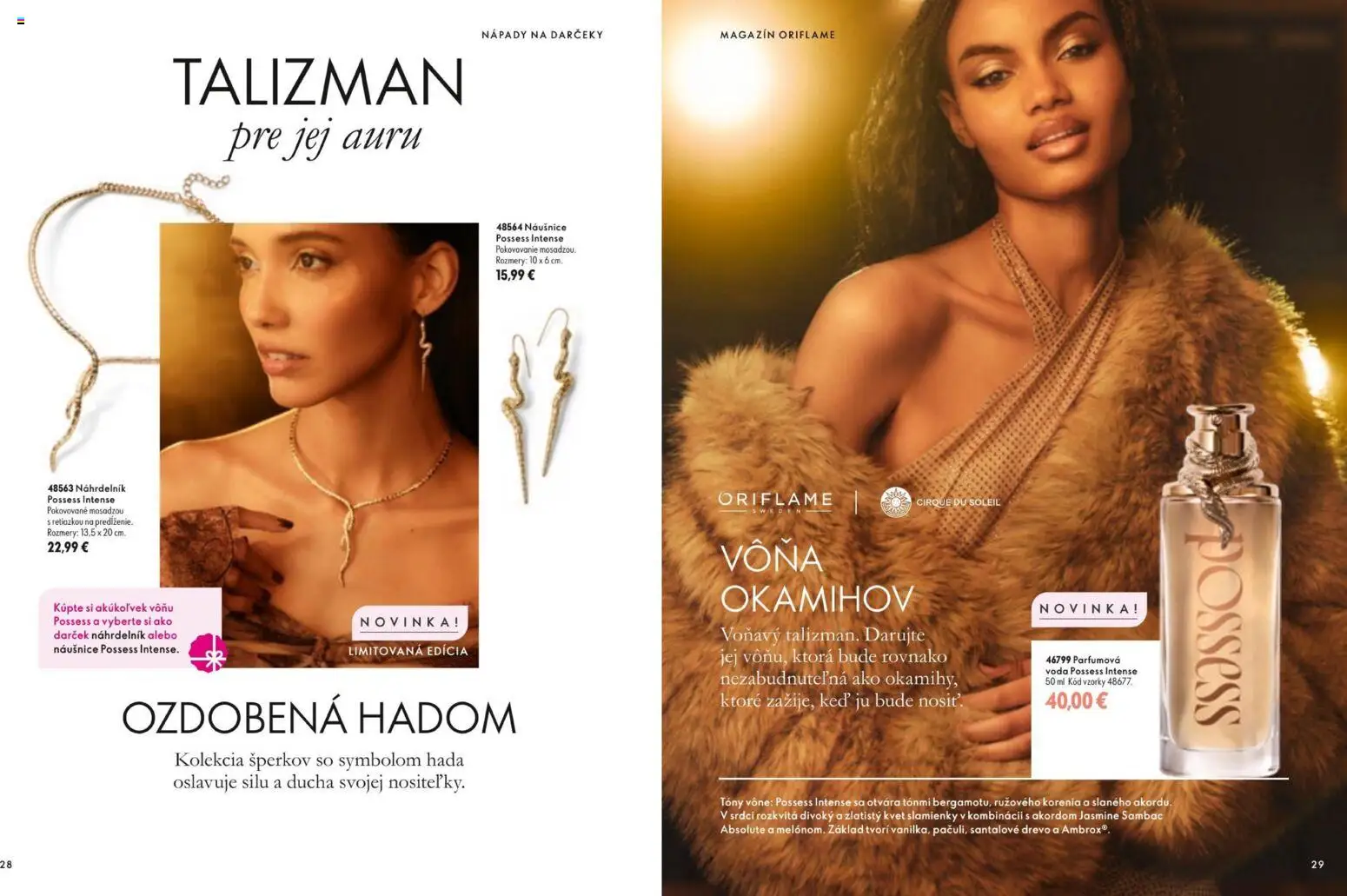 Náhľad Oriflame letáku platného od 11.11.2026 - Voda