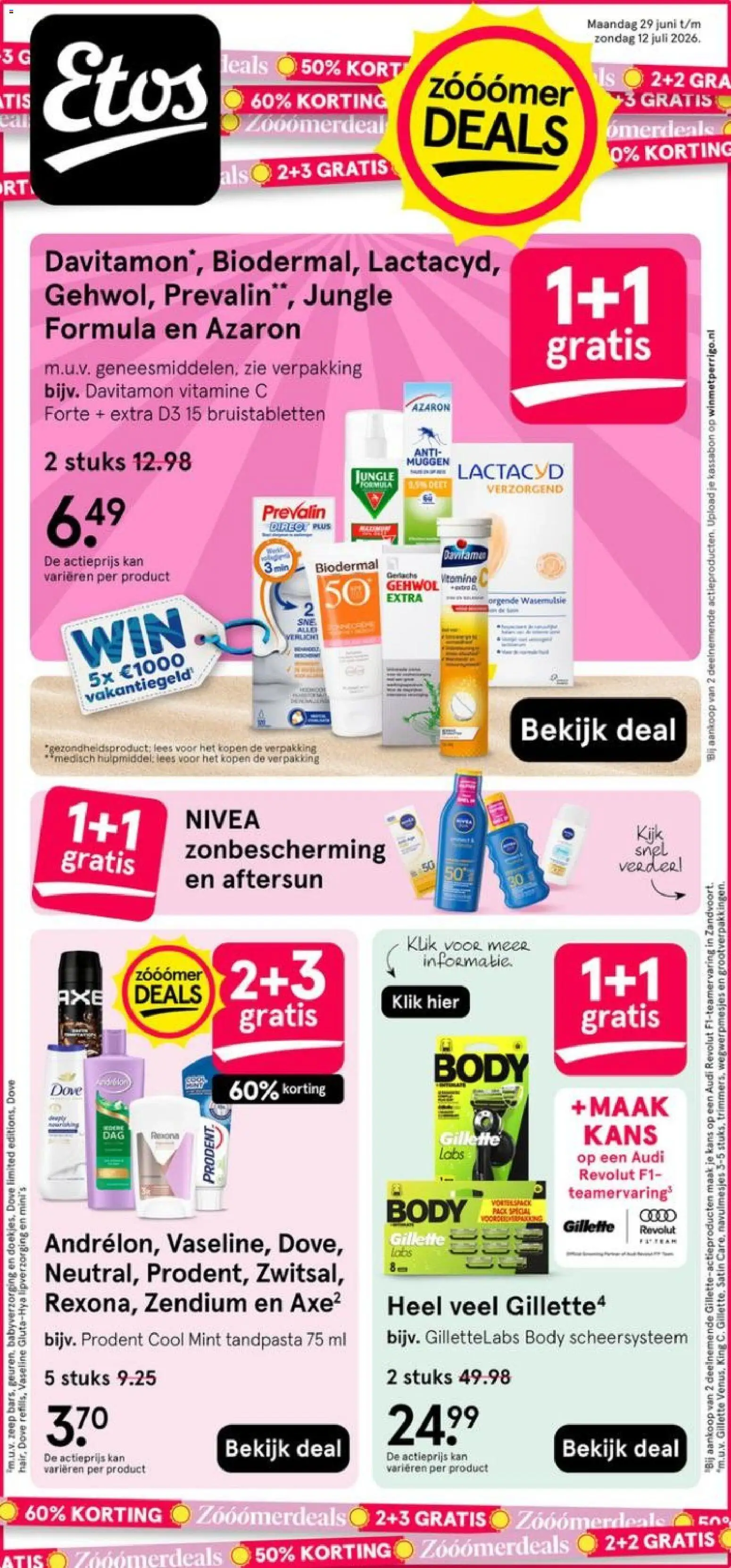 Voorbeeld van Etos folder van winkel Etos geldig vanaf 29-06-2026
