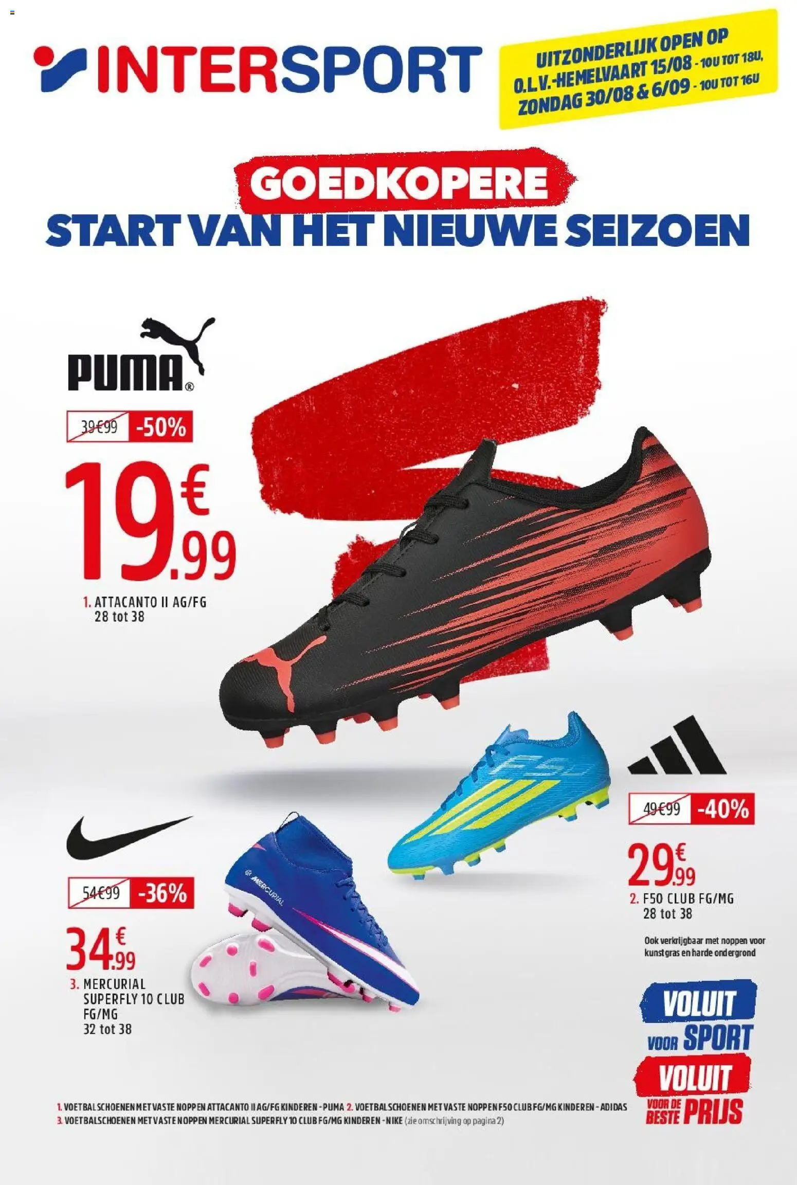 Voorbeeld van Intersport Folder Herent van winkel Intersport geldig vanaf 17/08/2026