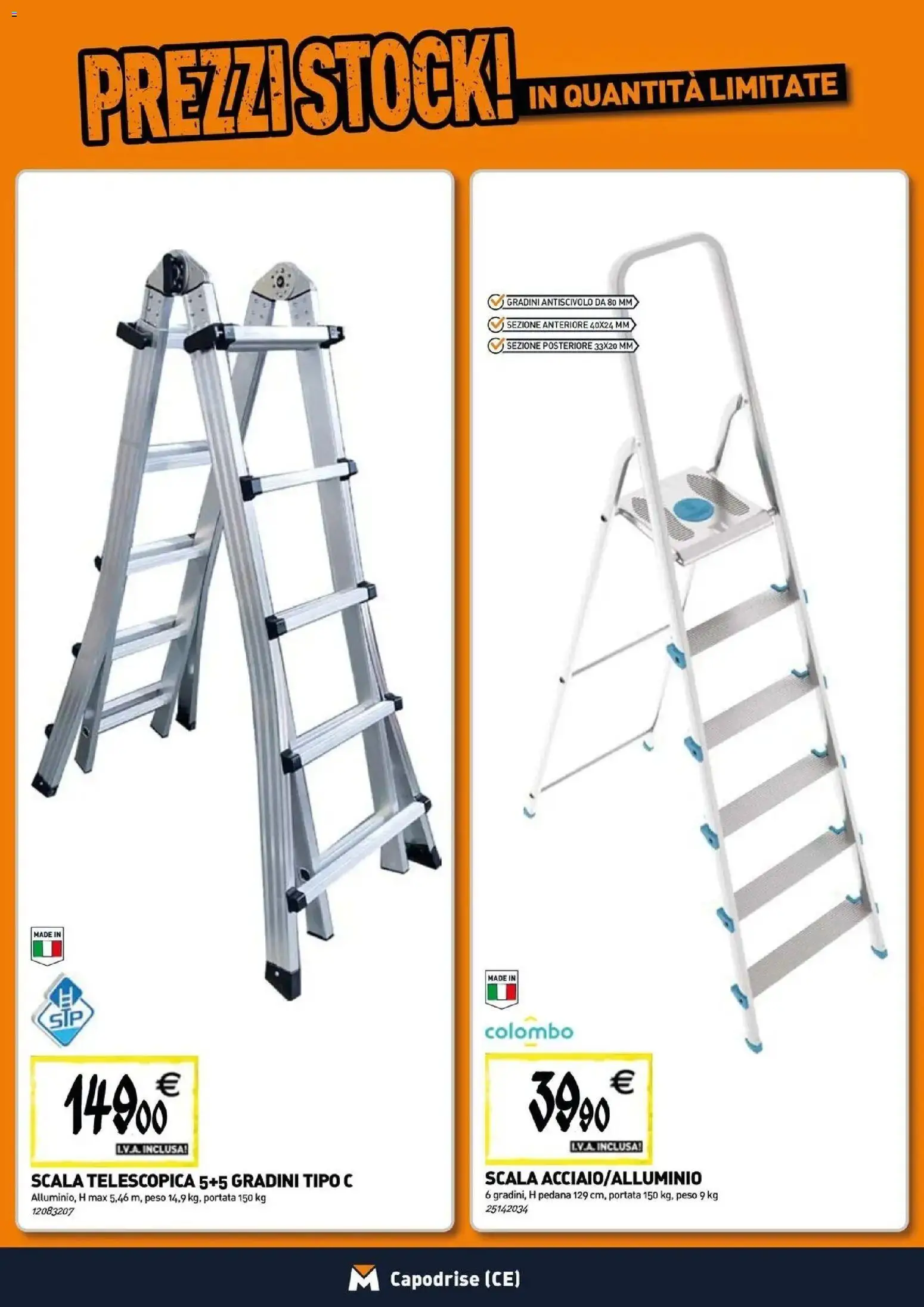 Anteprima dell'opuscolo TECNOMAT catalogo Capodrise dal negozio TECNOMAT valido da 29/10/2026 - Scala