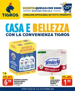 Anteprima dell'opuscolo Tigros volantino Casa e Bellezza dal negozio Tigros valido da 16/09/2026