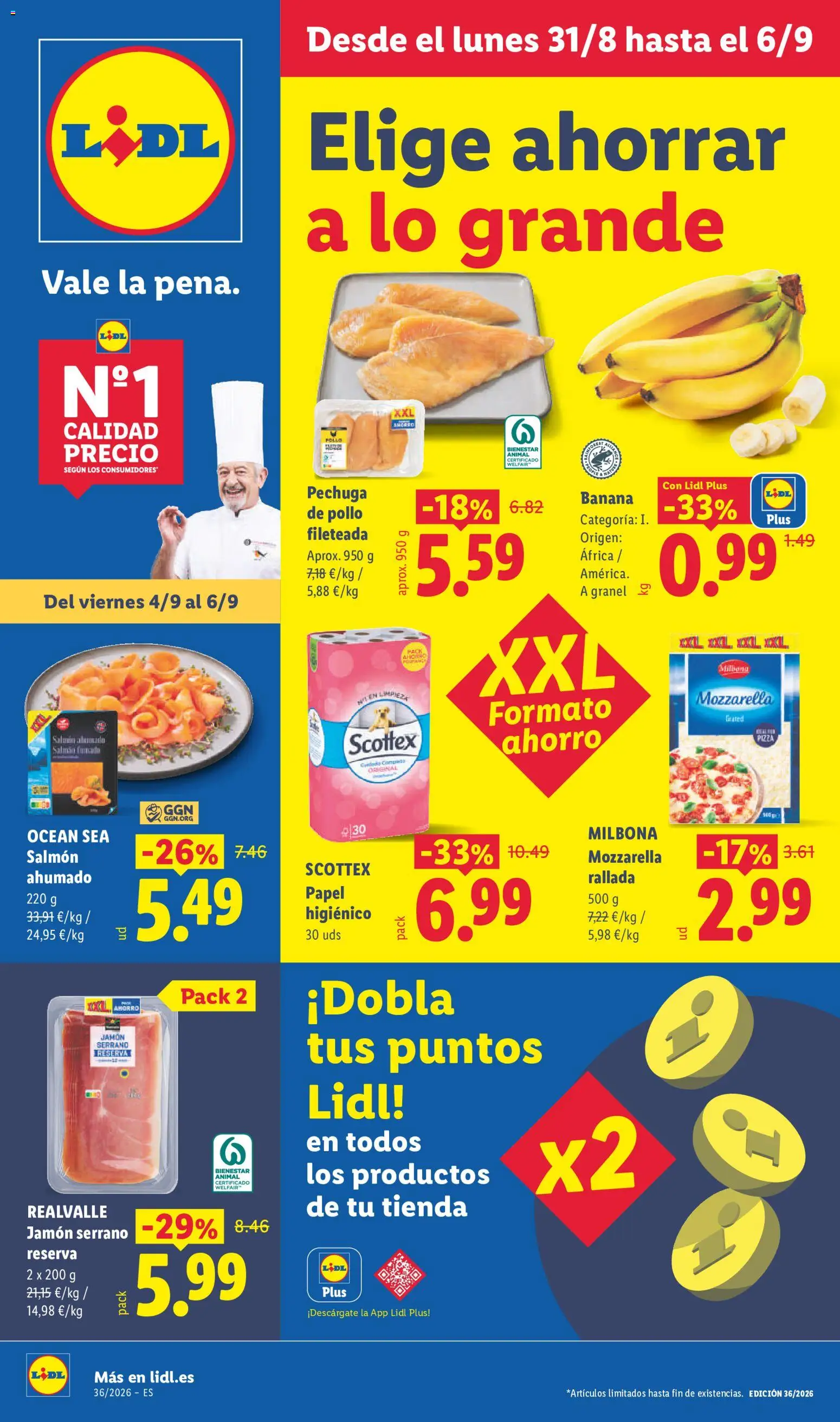 Vista previa del folleto de la tienda Lidl válido desde el 31/08/2026 