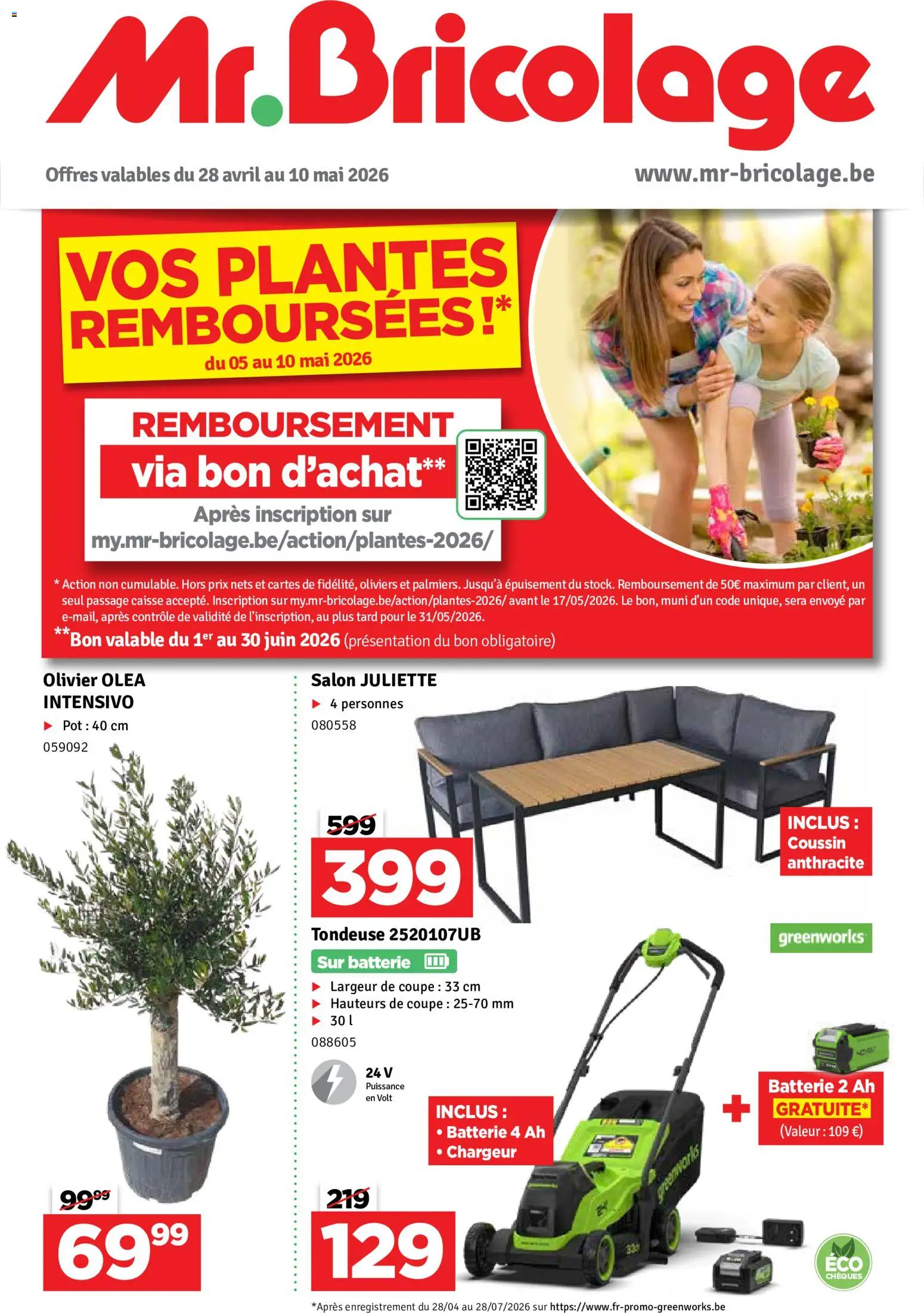 Voorbeeld van Mr Bricolage Folder / Publicité van winkel Mr Bricolage geldig vanaf 28/04/2026
