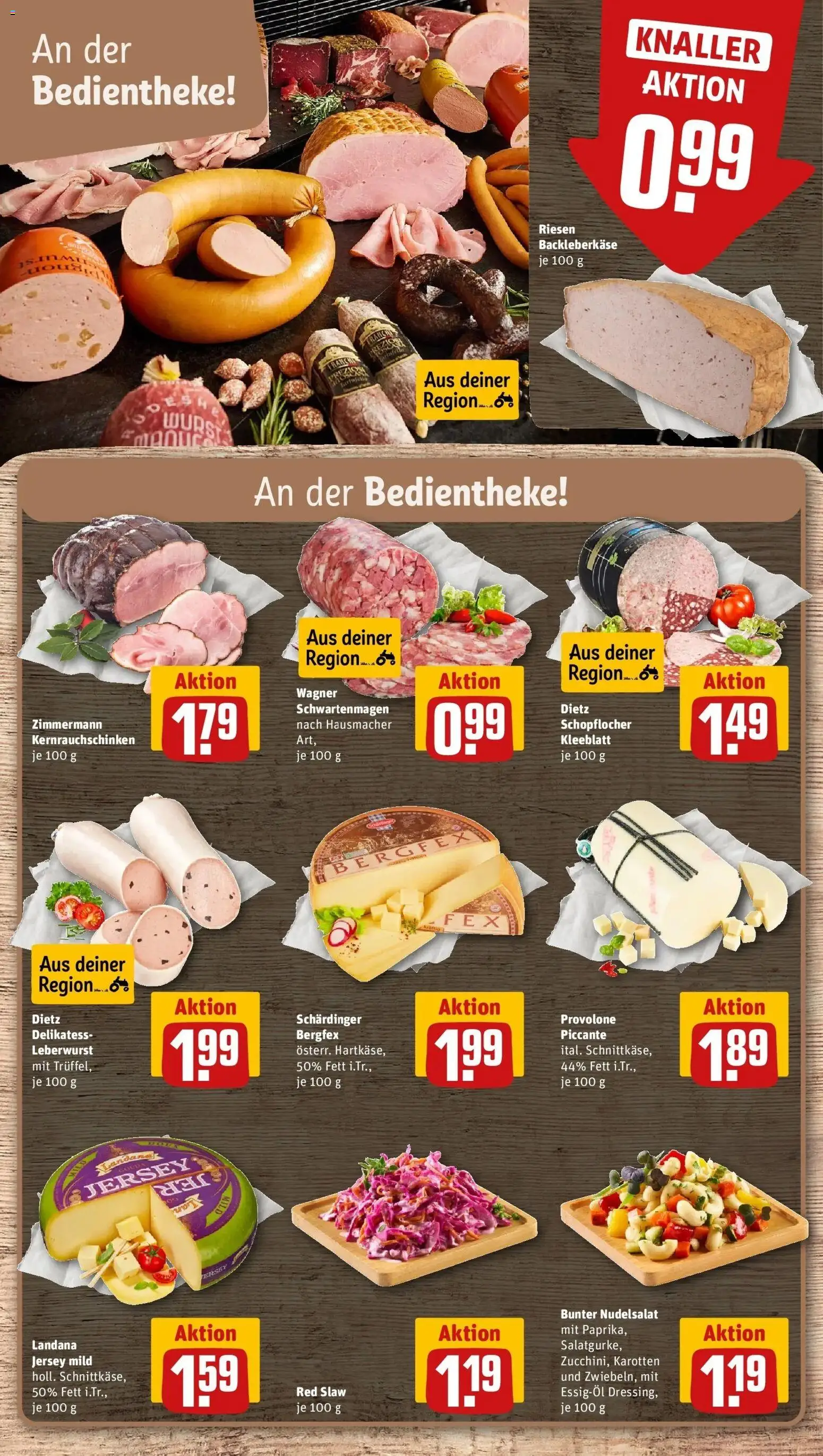 Vorschau von dem Prospekt des Geschäftes Rewe, gültig ab dem 19.10.2026