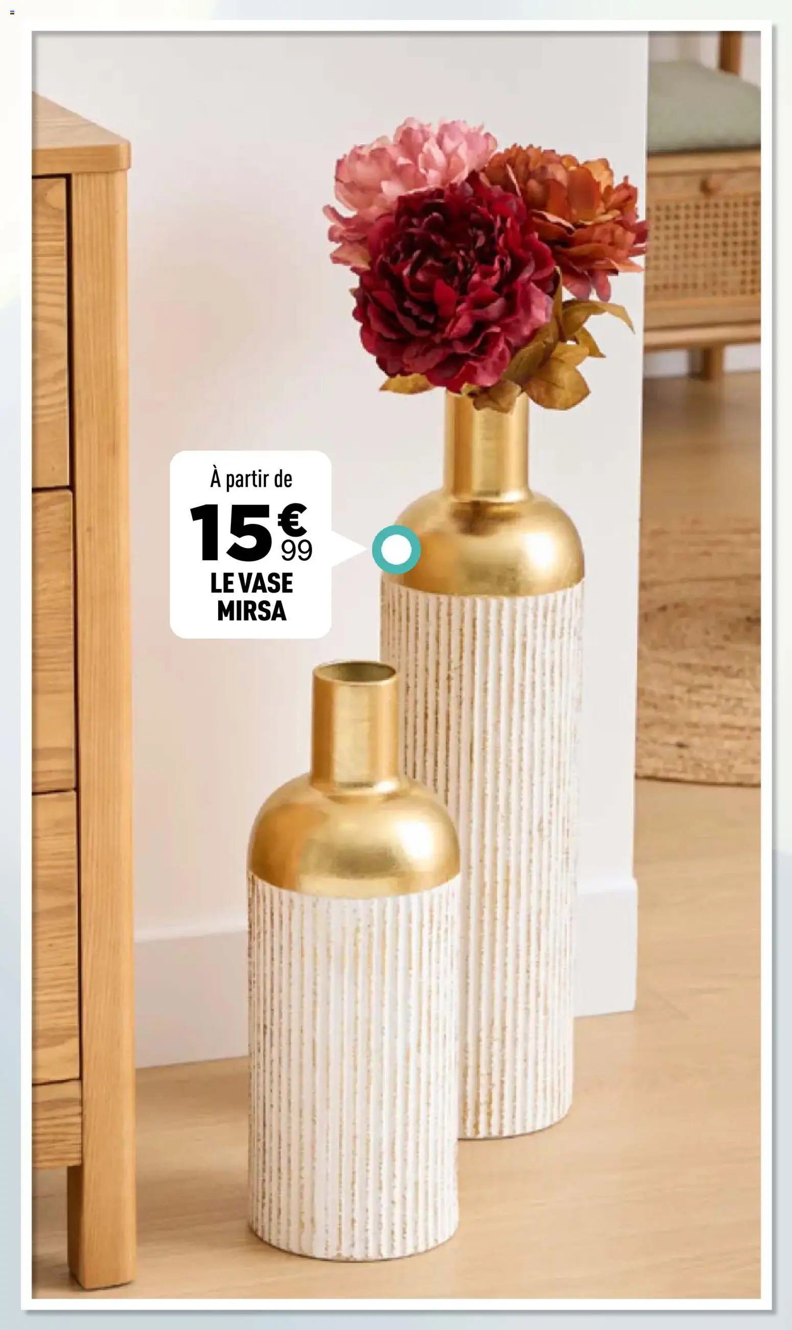 Prévisualisation de Centrakor catalogue Interieur douillet du magasin Centrakor formulaire valide 19/10/2026 - Vase