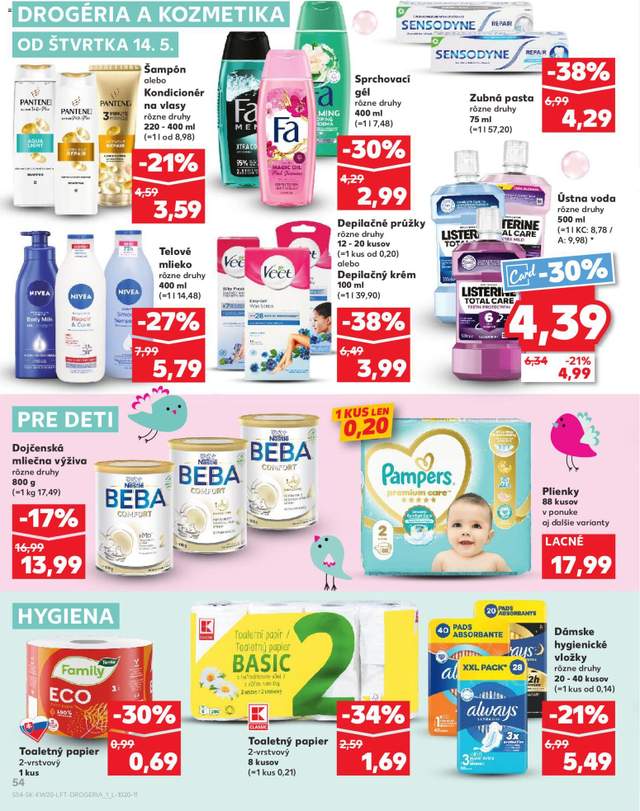 Nový Kaufland leták od 14.05.