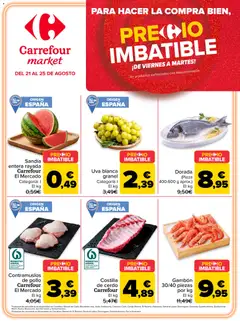 Vista previa del folleto de la tienda Carrefour Market válido desde el 21/08/2026 