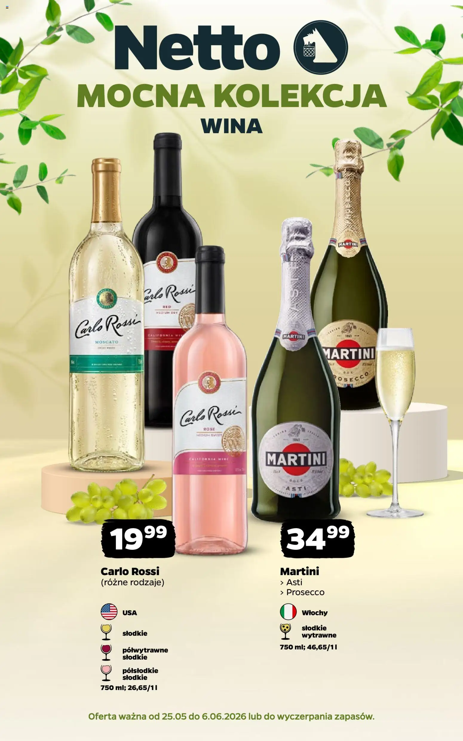 Pogląd gazetki "Netto gazetka - Wina" ze sklepu Netto ważnej od 25.05.2026