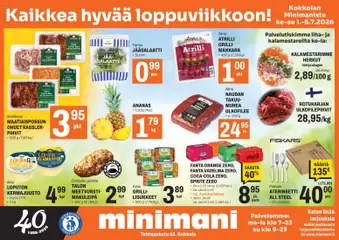 Kaupan Minimani Minimani tarjoukset - Kokkola esikatselu, voimassa 01/07/2026