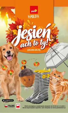Pogląd gazetki "POLOmarket katalog - Jesień" ze sklepu POLOmarket ważnej od 25.09.2026