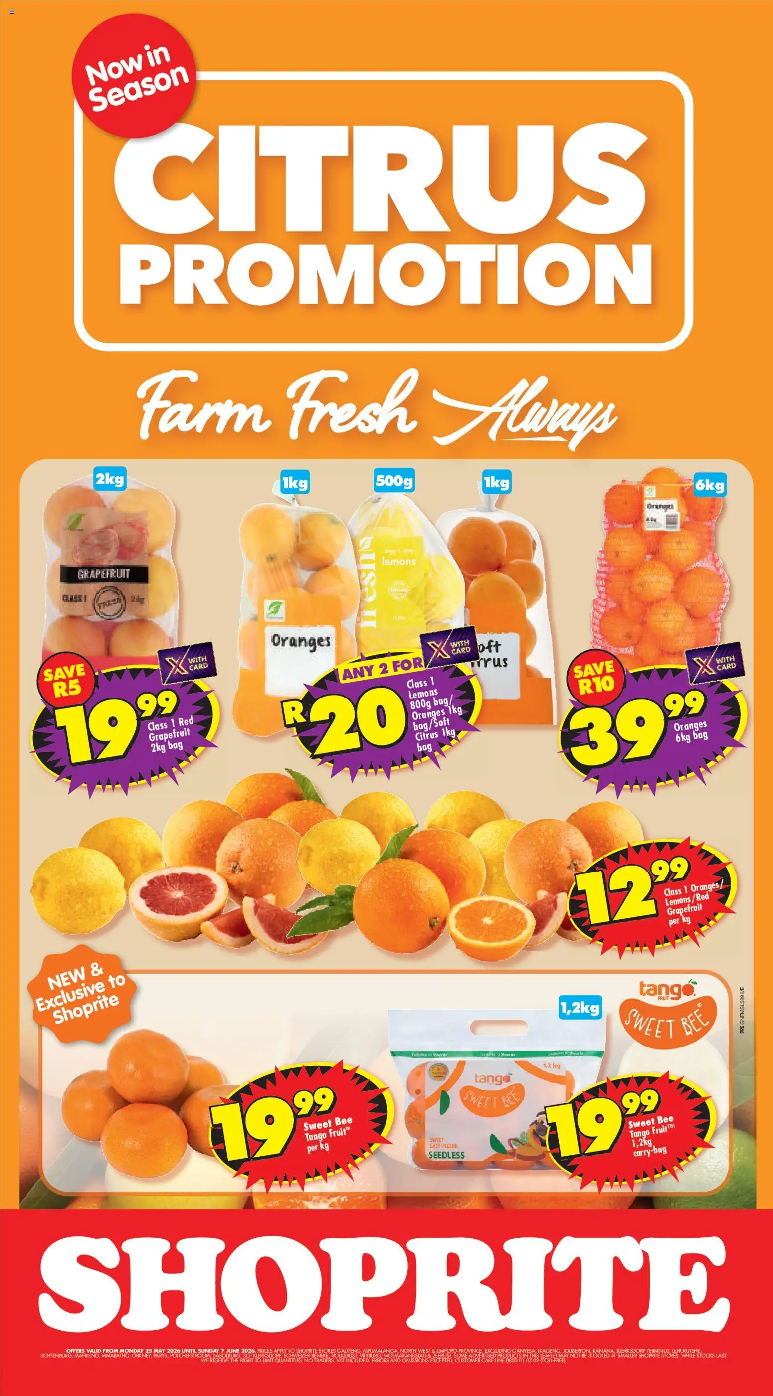 Preview of Shoprite flyer valid from 25/05/2026