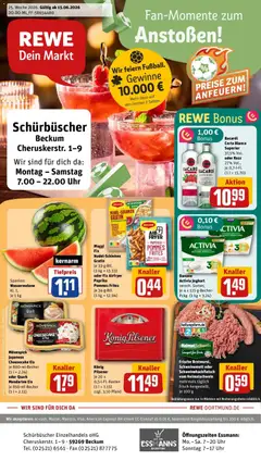Vorschau von dem Prospekt des Geschäftes Rewe, gültig ab dem 14.06.2026