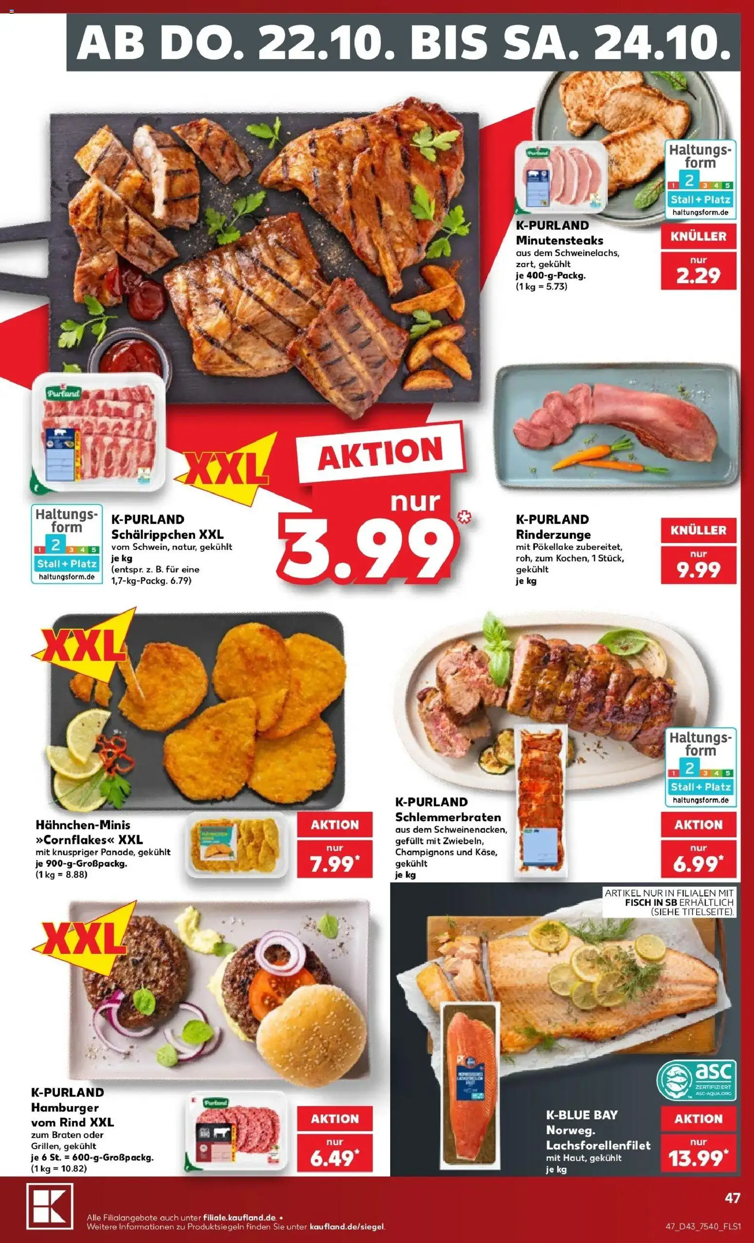 Vorschau von dem Prospekt des Geschäftes Kaufland, gültig ab dem 19.10.2026