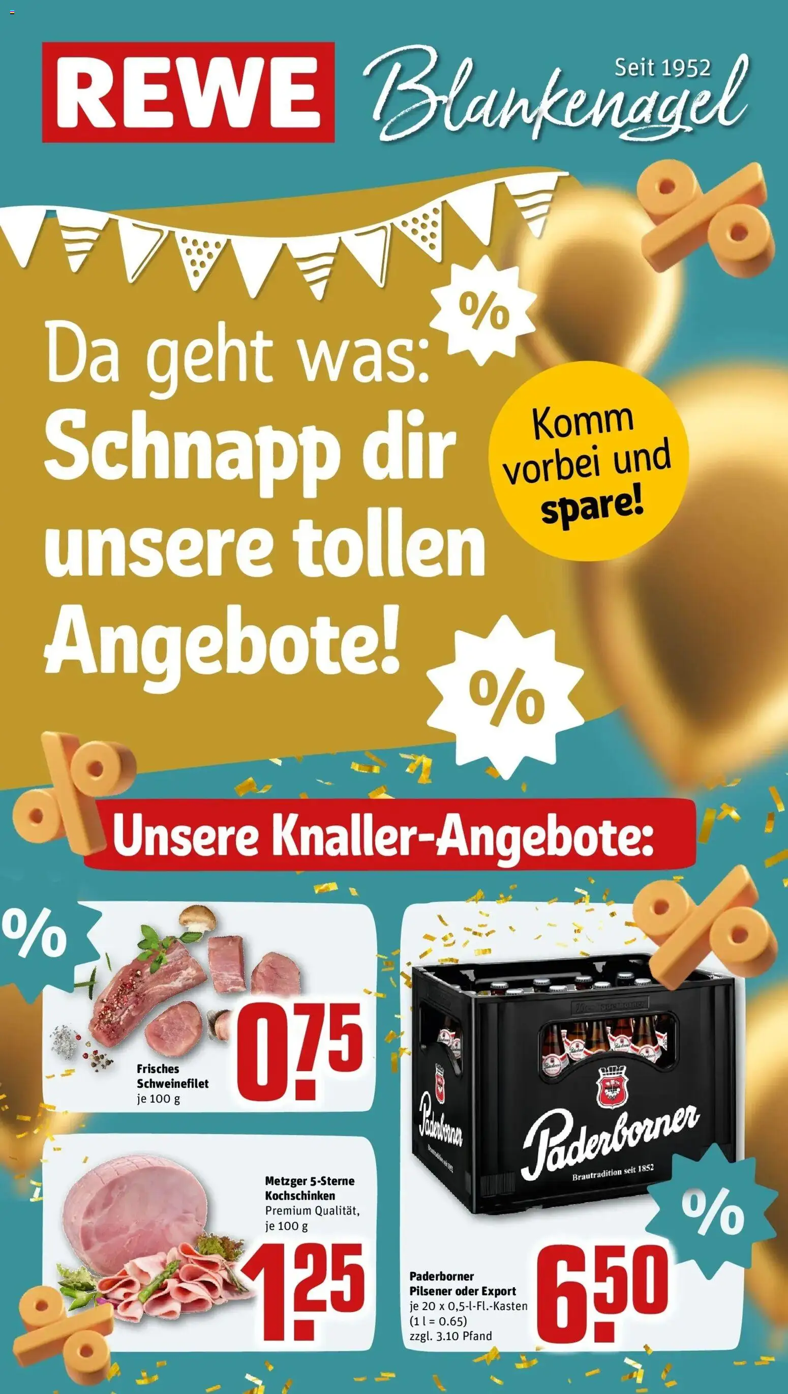 Vorschau von dem Prospekt des Geschäftes Rewe, gültig ab dem 05.04.2026 - Schweinefilet