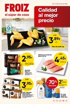 Vista previa del folleto de la tienda Froiz válido desde el 07/07/2026 