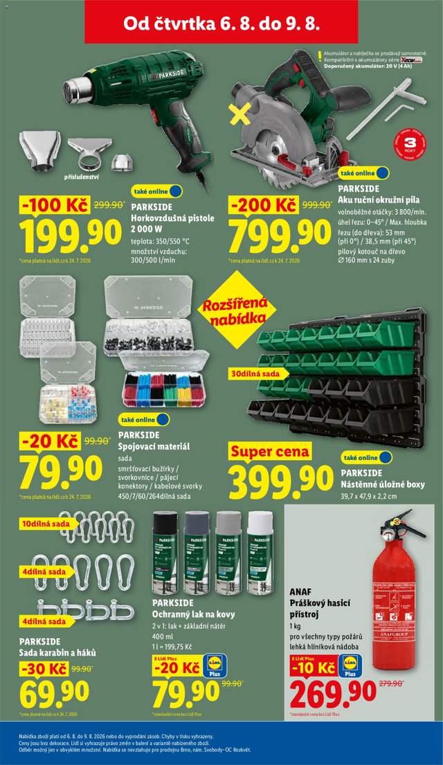 Nový Lidl leták od 06.08.