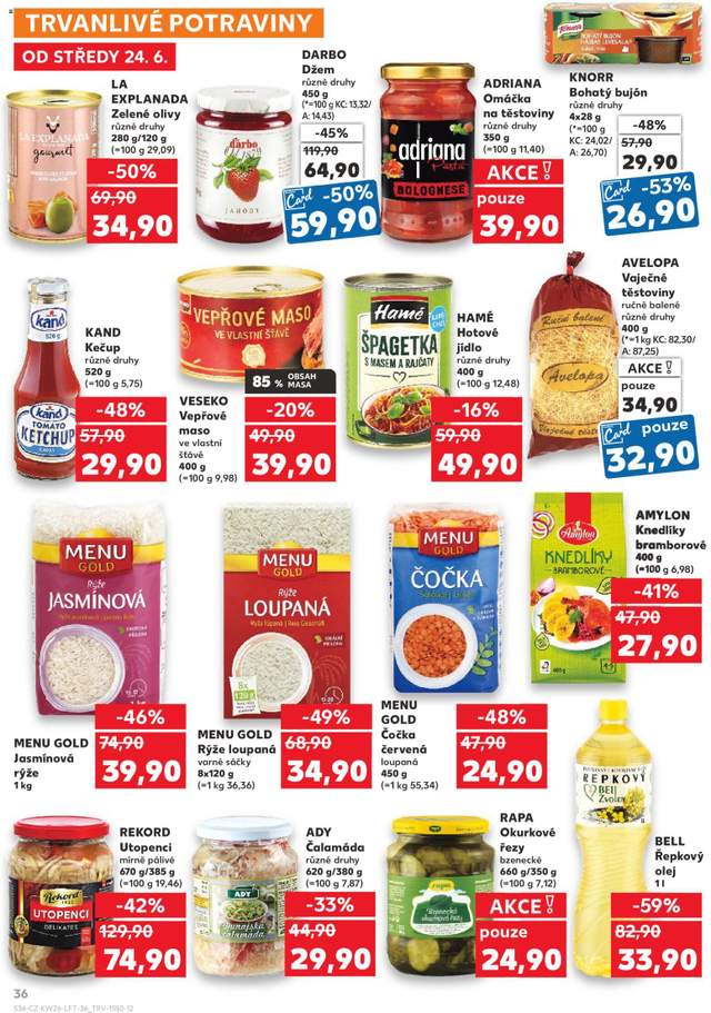 Nový Kaufland leták od 24.06.