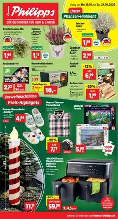 Vorschau von dem Prospekt des Geschäftes Thomas Philipps, gültig ab dem 19.10.2026