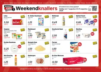Voorbeeld van Budget Food folder - Weekendfolder van winkel Budget Food geldig vanaf 07-08-2026