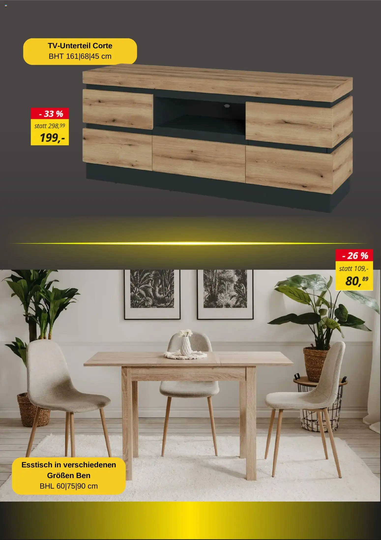 Vorschau von dem Prospekt des Geschäftes Sconto, gültig ab dem 26.10.2026