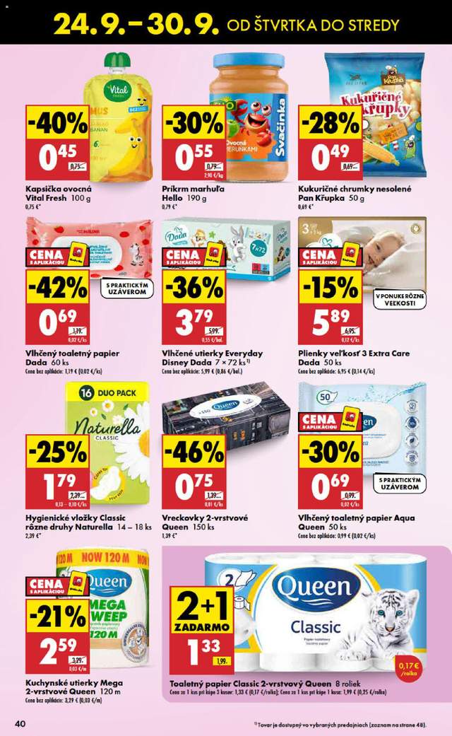 Nový Biedronka leták od 24.09.