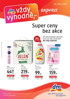 Náhled nabídky: dm drogerie dm drogerie leták - Express platný od 18.06.2026