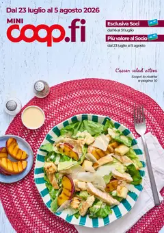 Anteprima dell'opuscolo COOP volantino Mini Firenze dal negozio COOP valido da 23/07/2026
