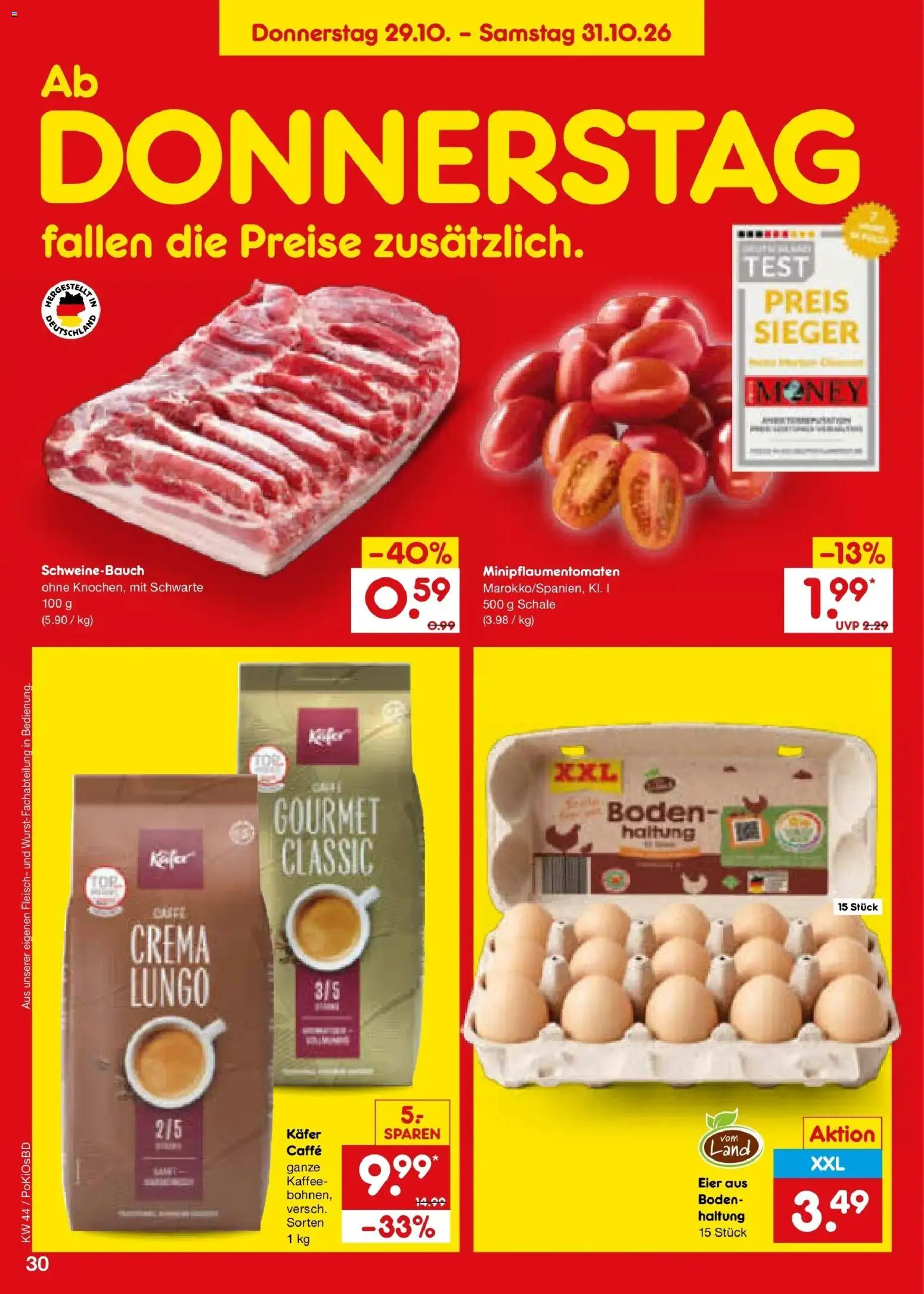 Vorschau von dem Prospekt des Geschäftes Netto Marken-Discount, gültig ab dem 26.10.2026