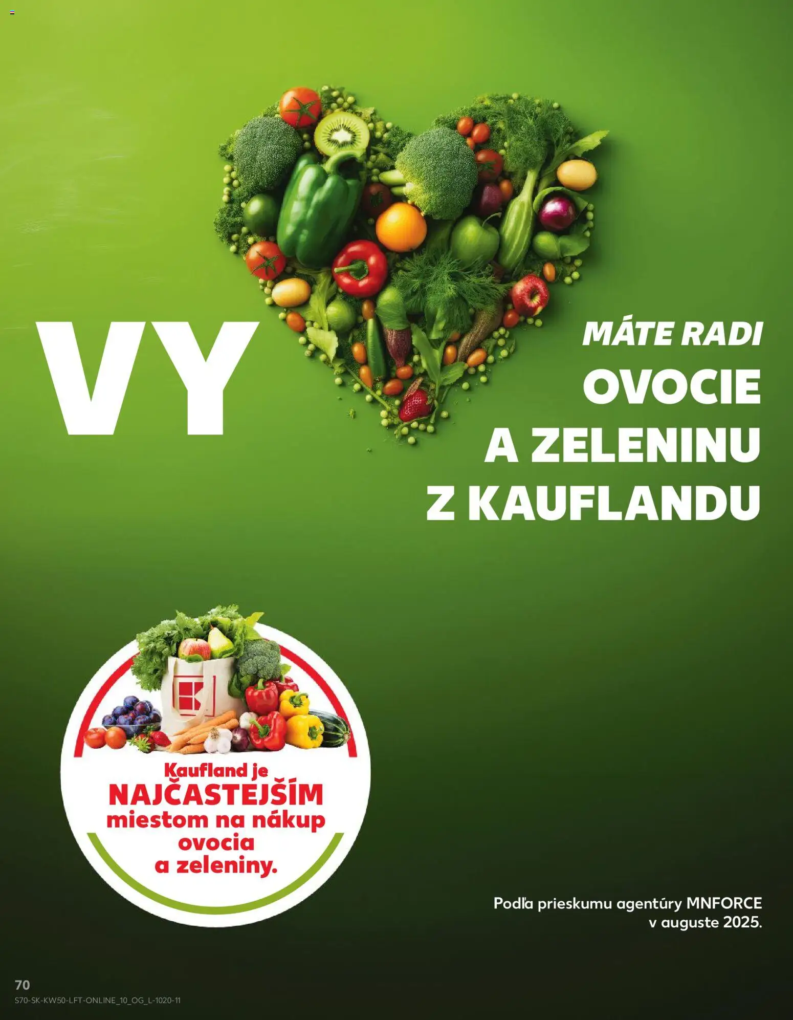 Náhľad Kaufland letáku platného od 11.12.2025 - Ovocie