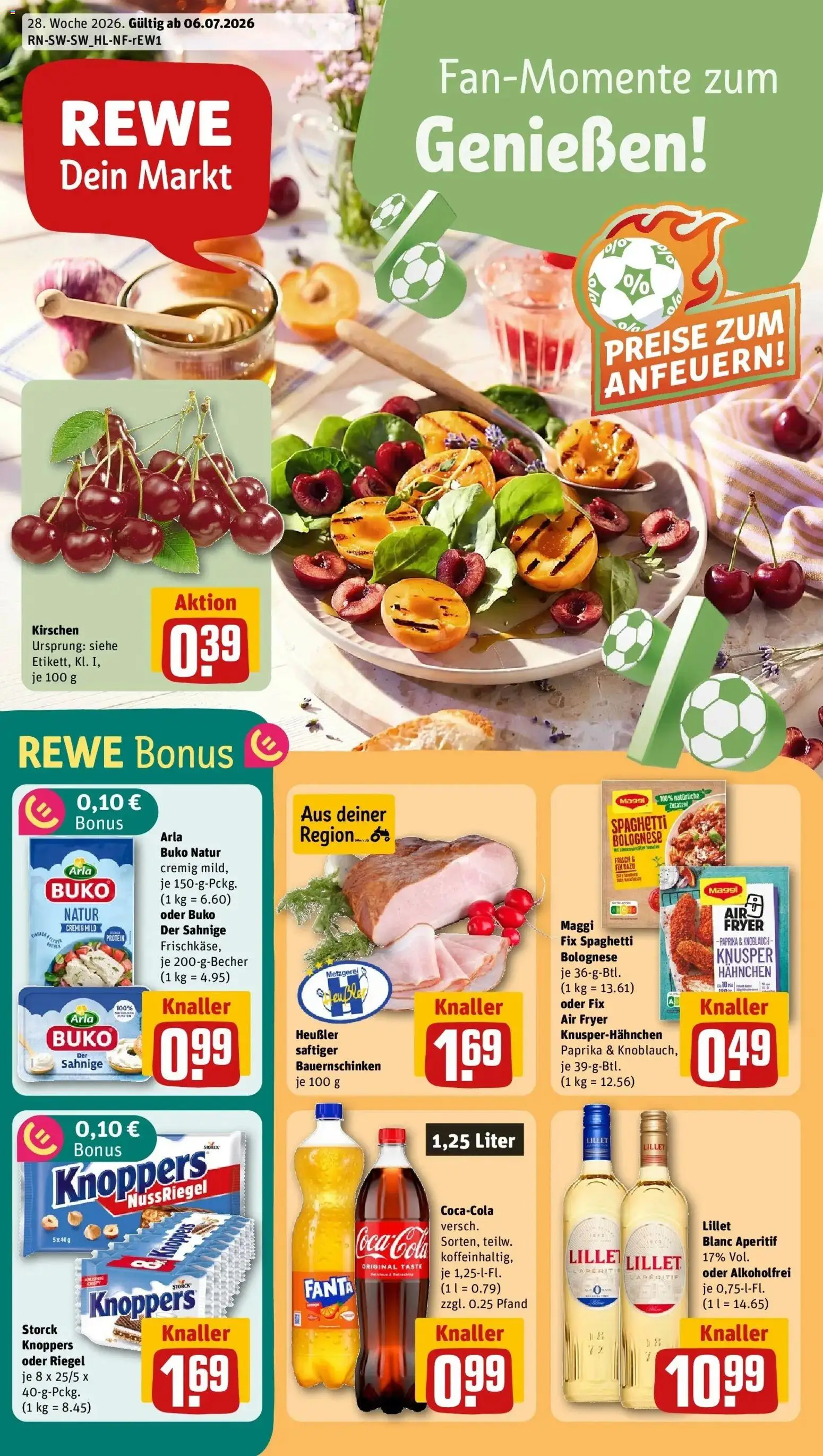 Vorschau von dem Prospekt des Geschäftes Rewe, gültig ab dem 05.07.2026