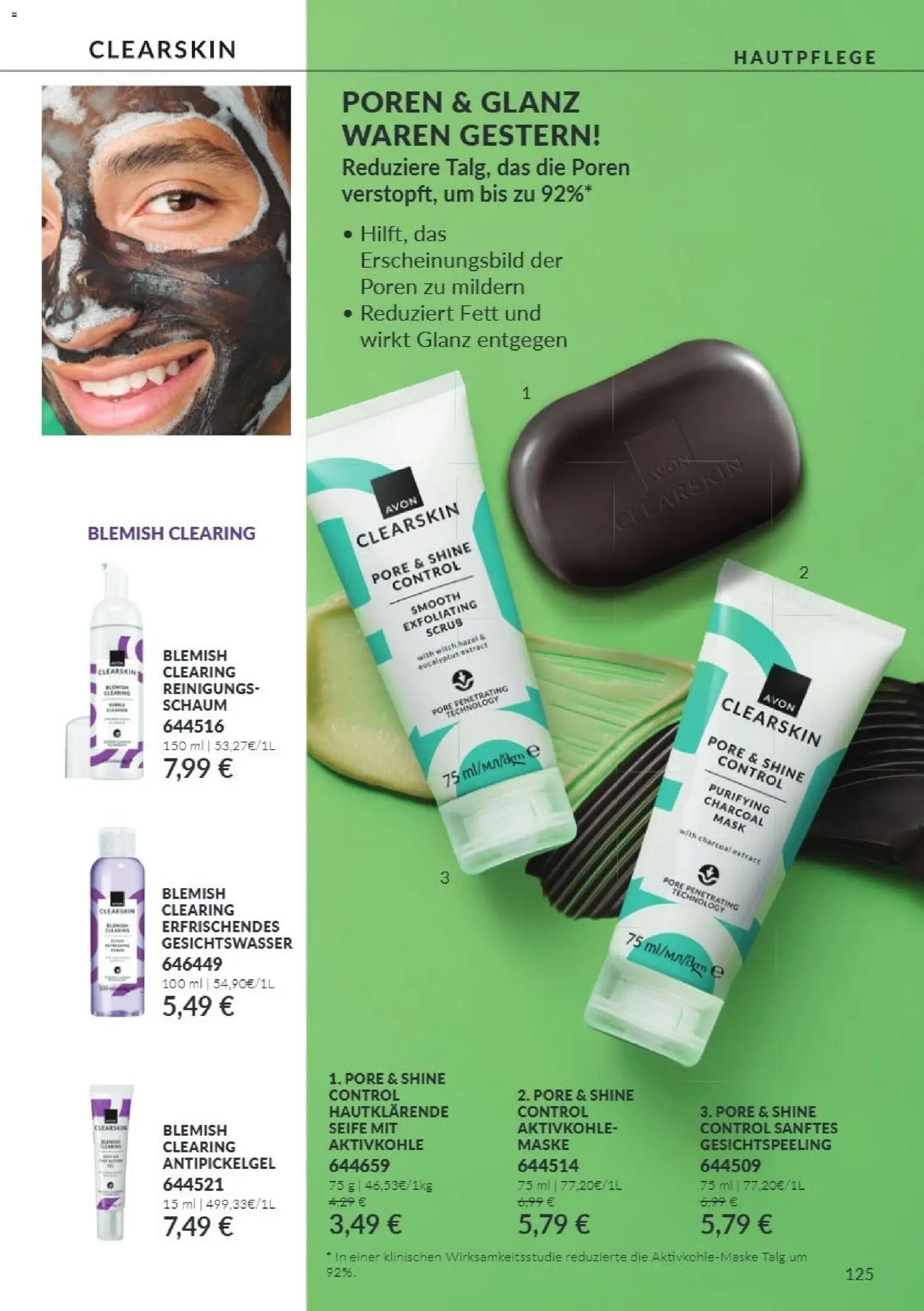 Vorschau von dem Prospekt des Geschäftes Avon, gültig ab dem 01.10.2026 - Seife, Maske, Aktivkohle Maske